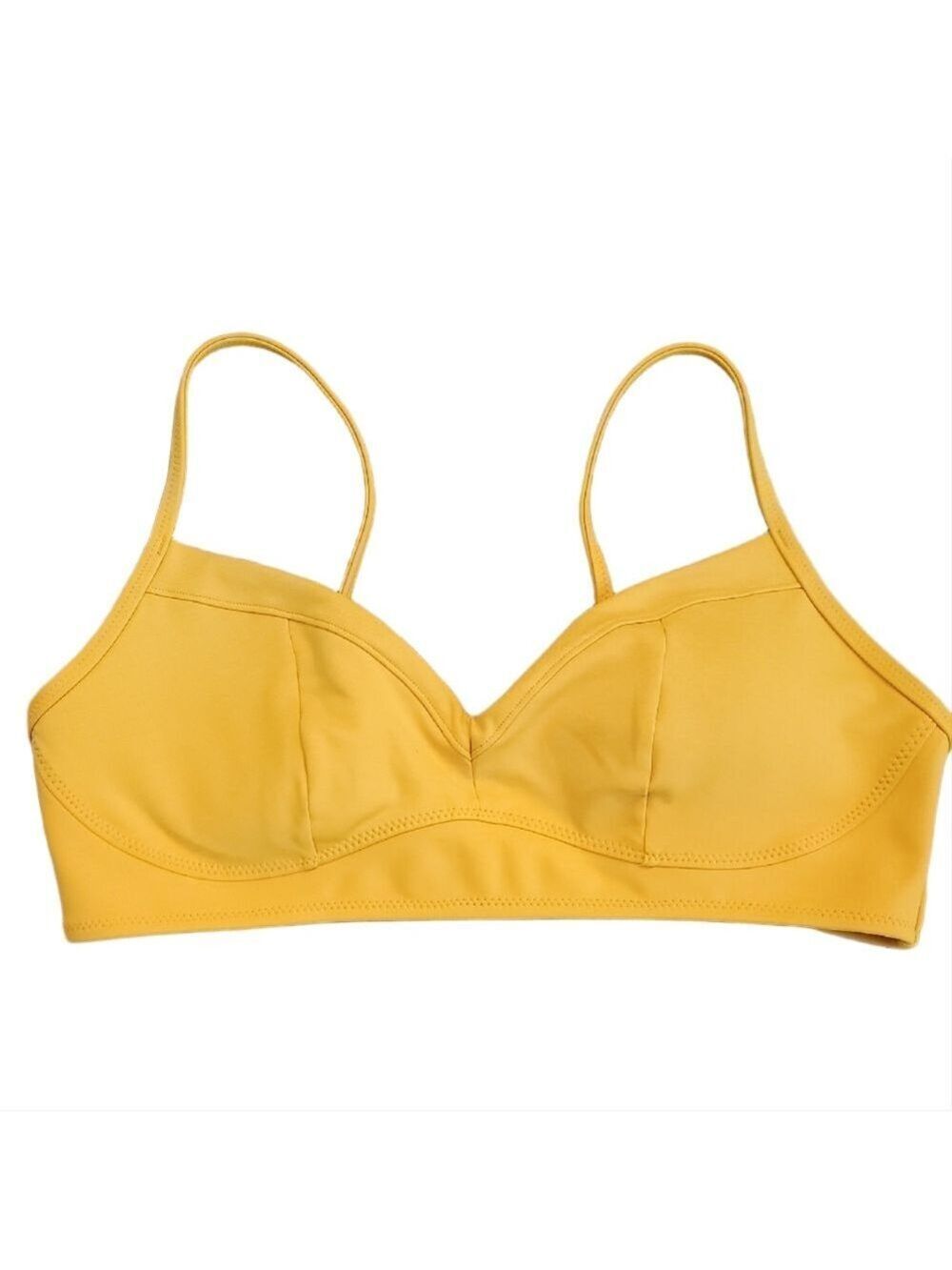 Athleta Sculpted Bikini Top Size Large EUC